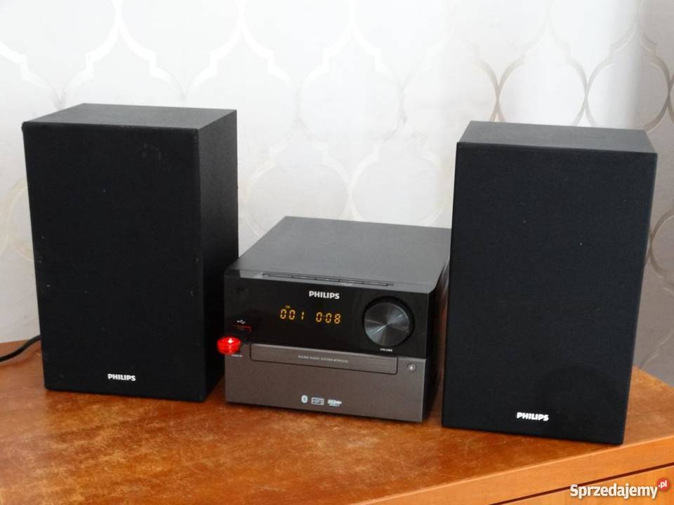 Wieża Philips z kol USB mp3 BT sprawna WYSYŁKA Audio Jasło