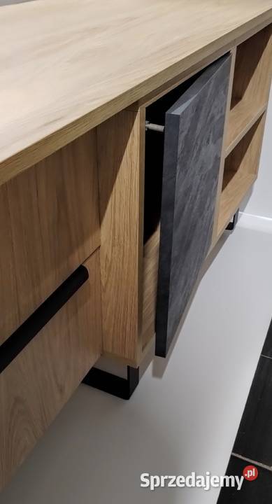 szafka RTV niska komoda w stylu loft NOWA RTV Aleksandrów Łódzki
