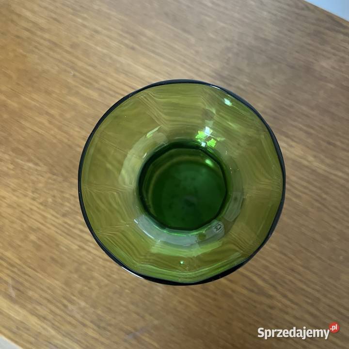 WAZON HIACYNTOWY BUTELKOWA ZIELEN Porcelana i szkło małopolskie sprzedam