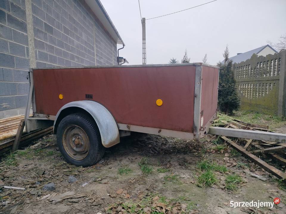 Sprzedam przyczepki samochodowe z dokumentami Pozostałe wielkopolskie Wieczyn