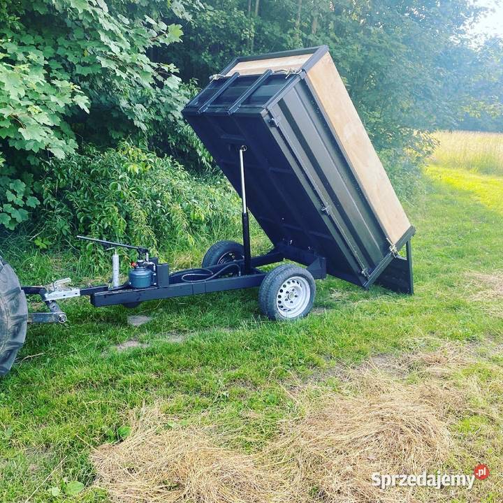 Platforma sadownicza na skrzynio palety Przyczepy rolnicze małopolskie sprzedam