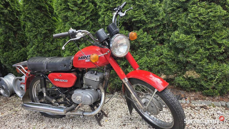 Mińsk 125 typ 400 Romet Mińsk motocykl Rok produkcji 1985 Nowa Dęba