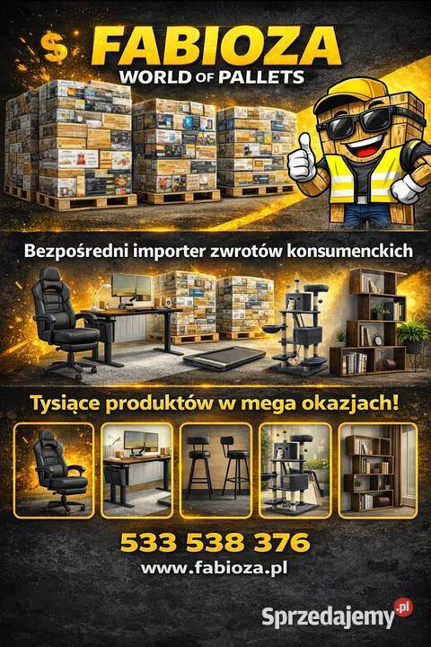 Zwroty konsumenckie palety premium Aleksandrów Łódzki