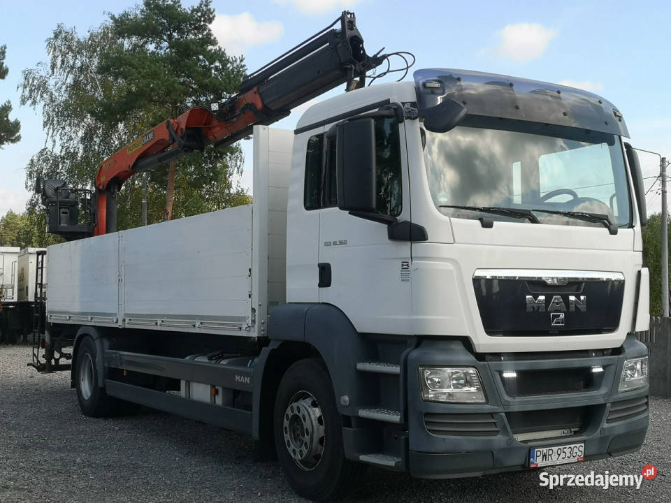 MAN TGS 18360 Skrzynia HDS PALFINGER Rotator serwisowany w ASO Motoryzacja Daleszyce