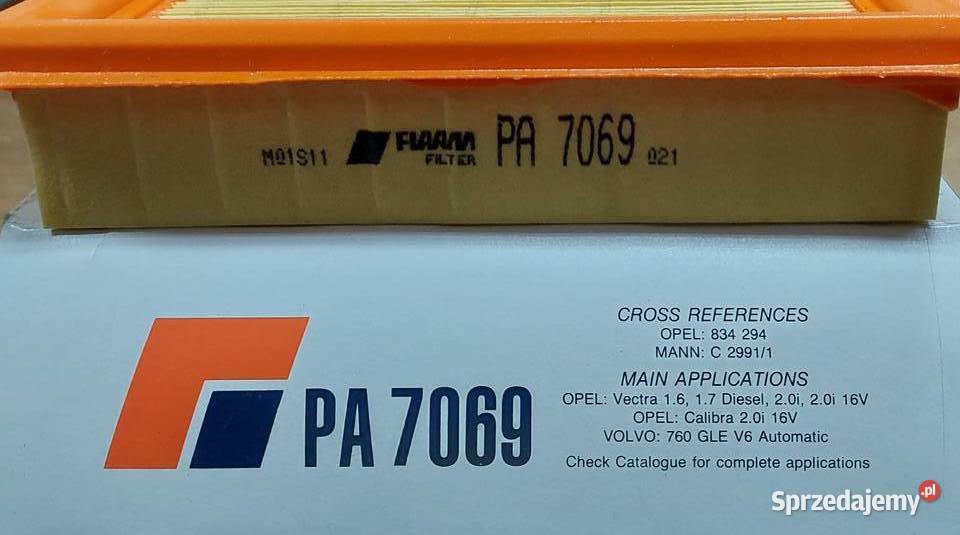 Filtr powietrza FIAAM PA7069 Kielce sprzedam