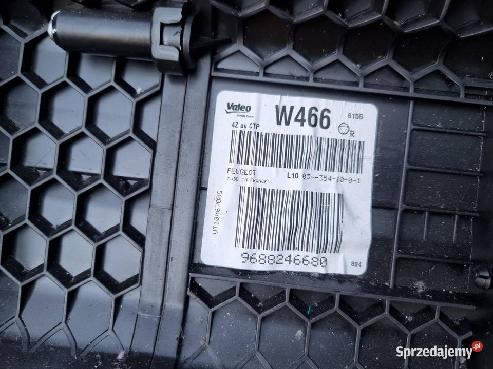 NAGRZEWNICA PEUGEOT 508 I 9688246680 ITA osobowe