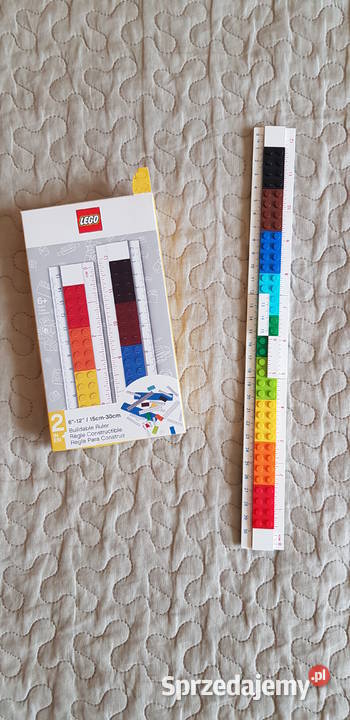 Lego Linijka Zbuduj swoją linijkę 28 elementów Pozostałe Warszawa