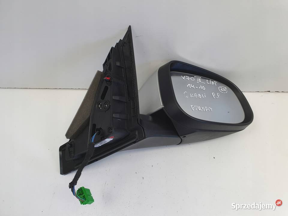 Volvo V70 III LIFT LUSTERKO PRAWE PASAŻERA 6 osobowe Lusterka zewnętrzne Janów