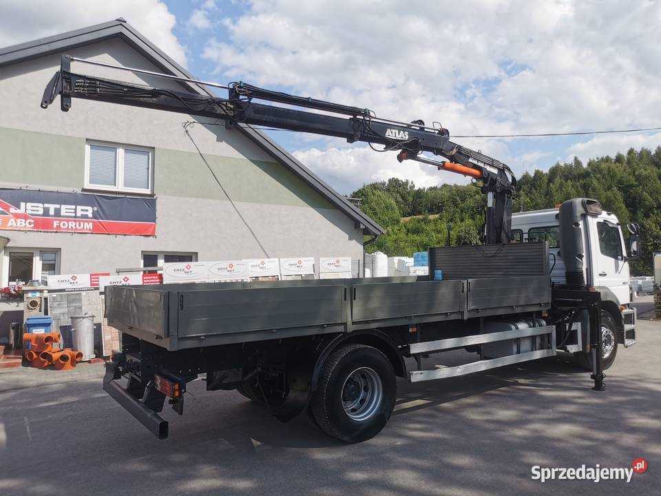 MercedesBenz Atego 1823 żuraw HDS Atlas 1052 Miechów