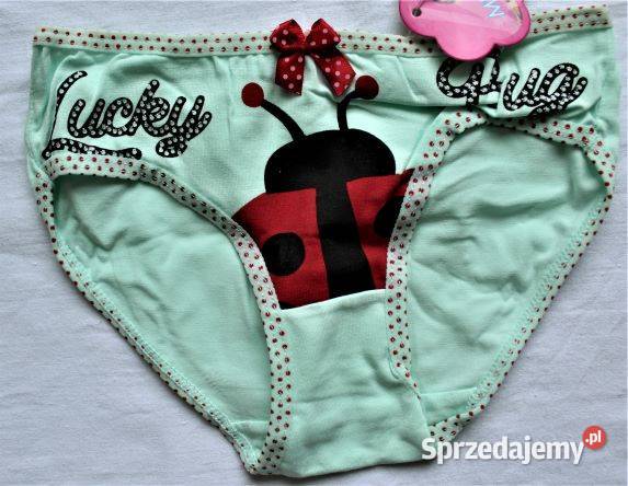 Figi majtki dziewczęce bawełna 110116 4 Warszawa