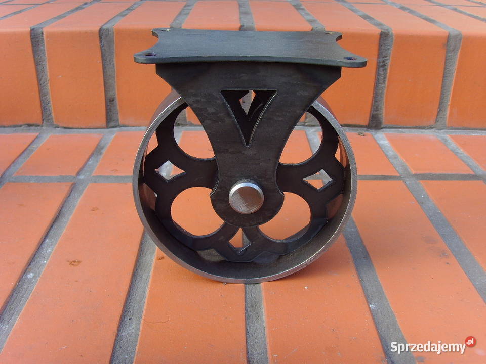 Kółka stalowe meblowe LOFT INDUSTRIAL RETRO Łódź