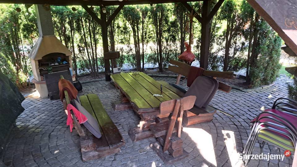 Wiata Altana ogrodowa kompletnaZ meblami tujami Altany i wiaty Zabrze
