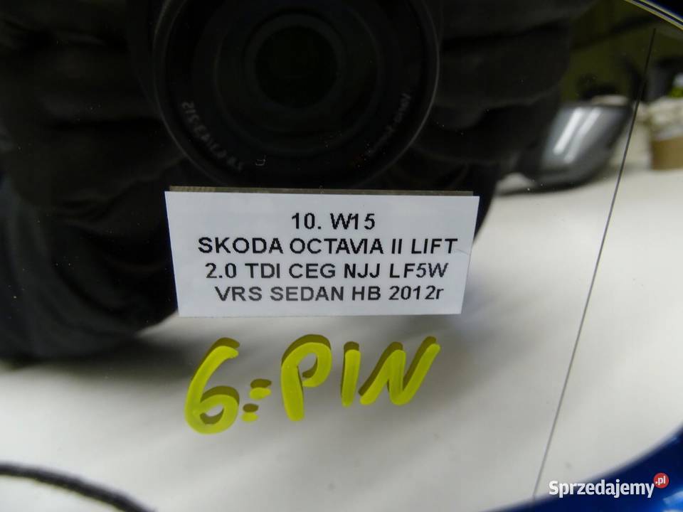 LUSTERKO PRAWE PRAWY PRZÓD SKODA OCTAVIA II LIFT osobowe