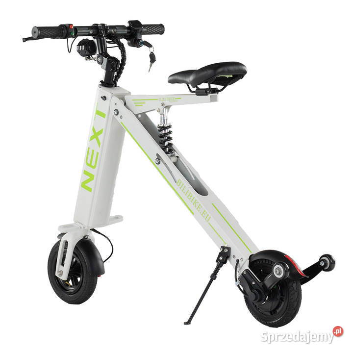 Mini Skuter elektryczny BILI BIKE 300W biały LG Gdańsk