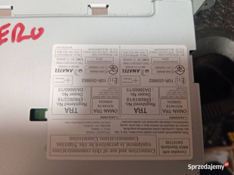 RENAULT DACIA RADIO NAWIGACJA Legnica