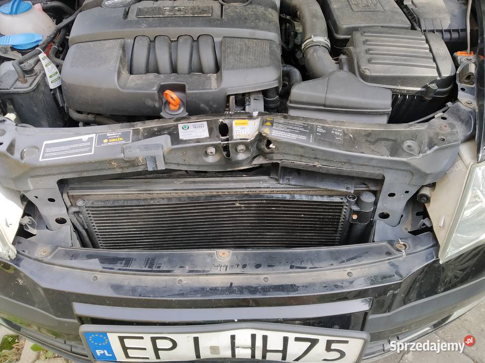 skoda octavia uszkodzona