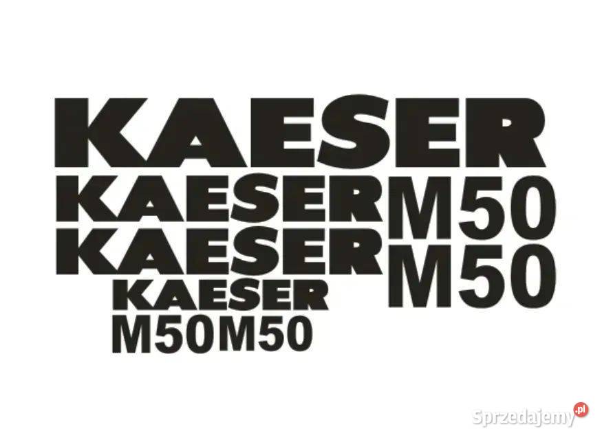 Naklejki oklejenie KAESER M50 Zamiennik Karoseria Janików