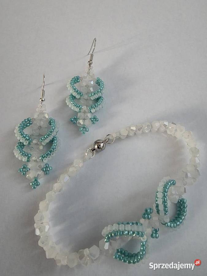 Damska bransoletka plus kolczyki dł 195