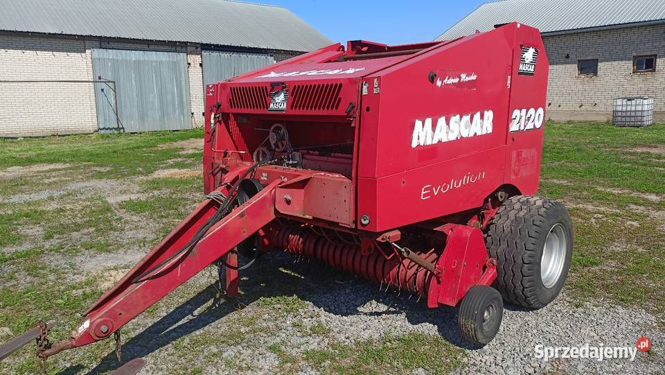 Prasa łańcuchowa Mascar 2002r Szeroki podbieracz Mordy