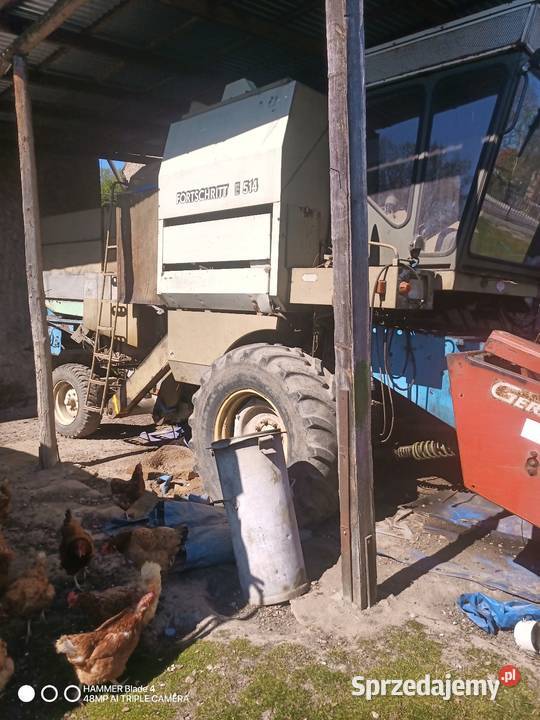 Kombajn fortshritt E 514 w stanie Kombajny Chwalęcin