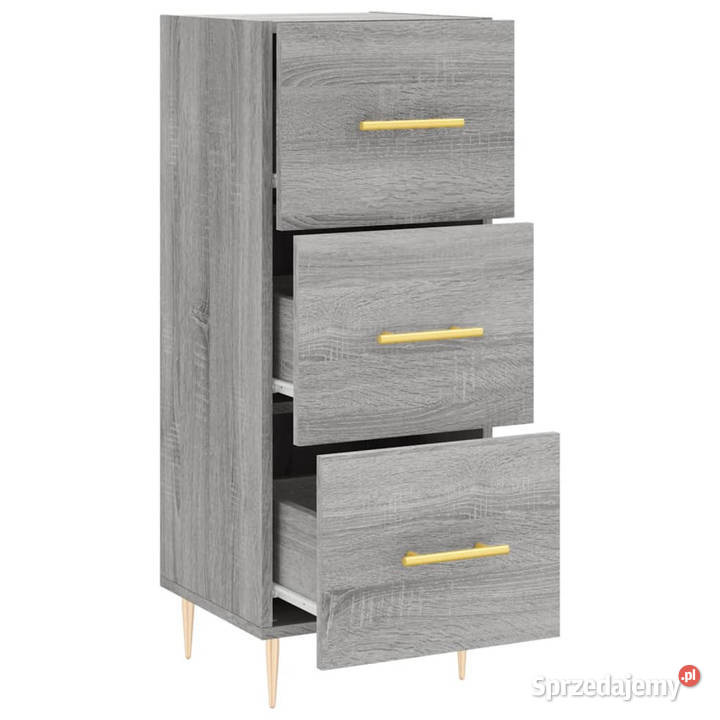 Szafka szary dąb sonoma 345x34x90 materiał Warszawa