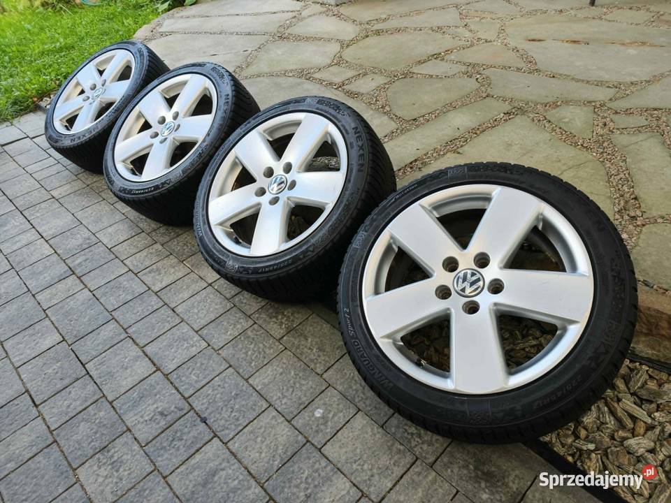 Alufelgi 17 5x112 opony 22545R17 VW Audi Seat podkarpackie Brzozów