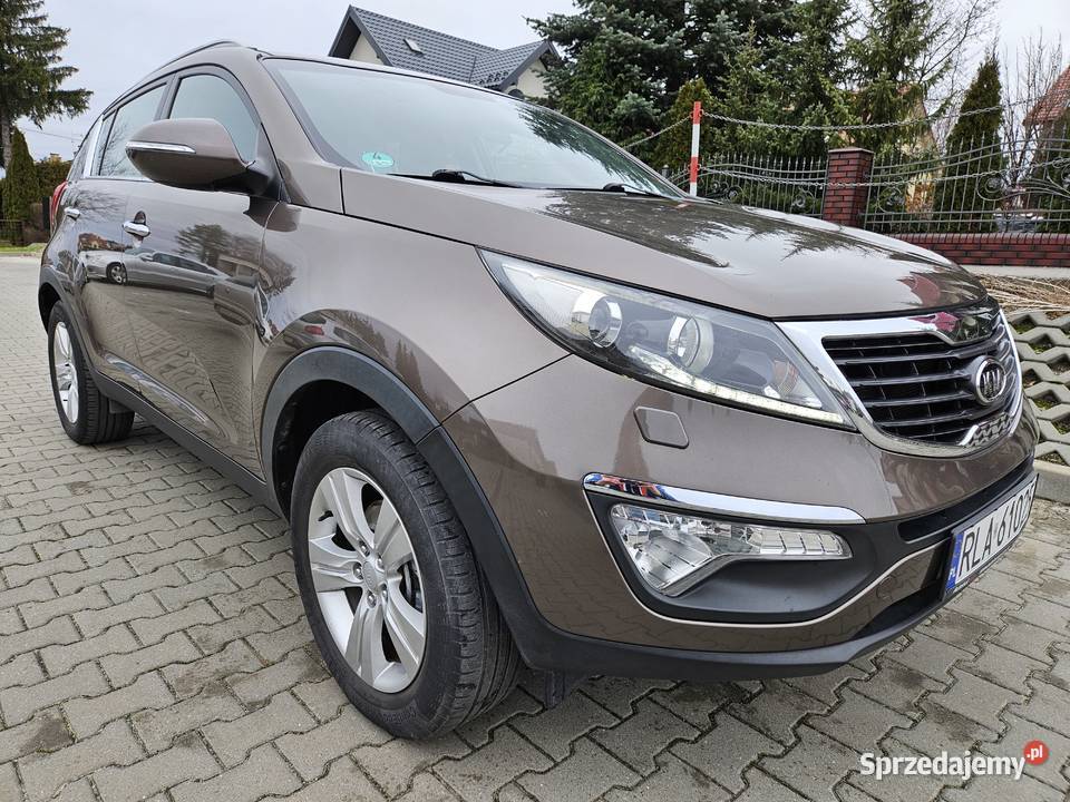 Kia Sportage 2011 17 CRDi bezwypadkowy hak 2 kpl centralny zamek podkarpackie Rzeszów