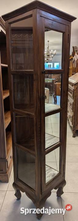 Wąska witrynaserwantka kolonialnaszer 465 sklep Dąbrowa Górnicza