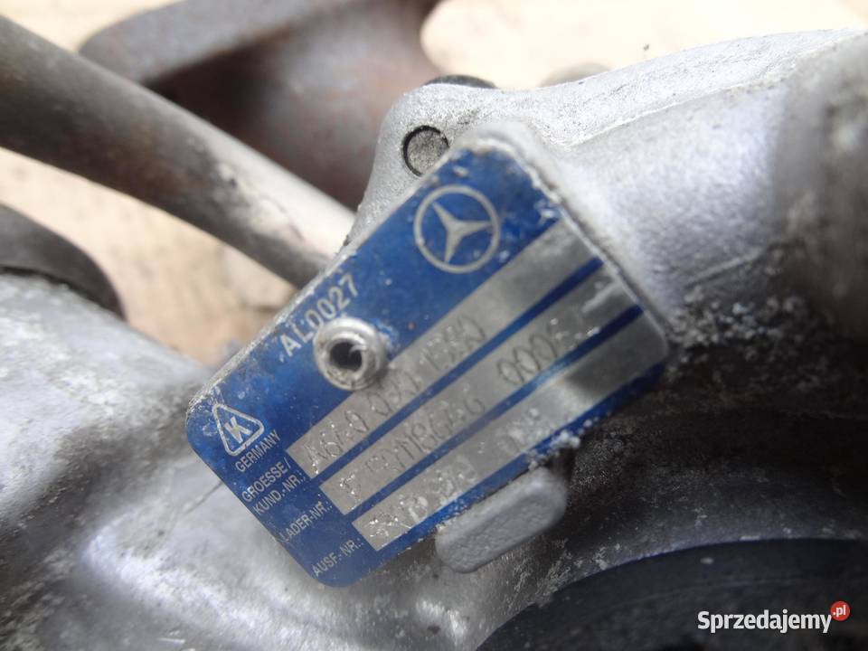 TURBOSPRĘŻARKA TURBINA MERCEDES W169 20 CDI osobowe