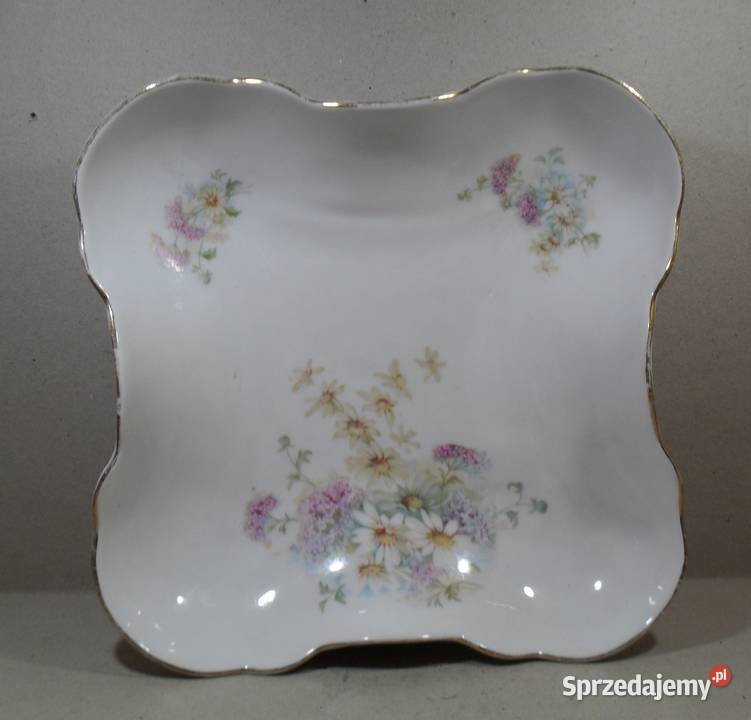 Carl Tielsch Patera Przedwojenna Stary Zdrój Porcelana i szkło Antyki, Sztuka, Kolekcje mazowieckie Warszawa