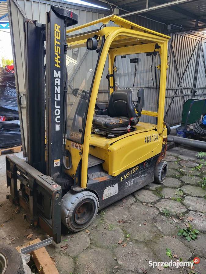 Wózek widłowy hyster 2015 do uruchomienia śląskie