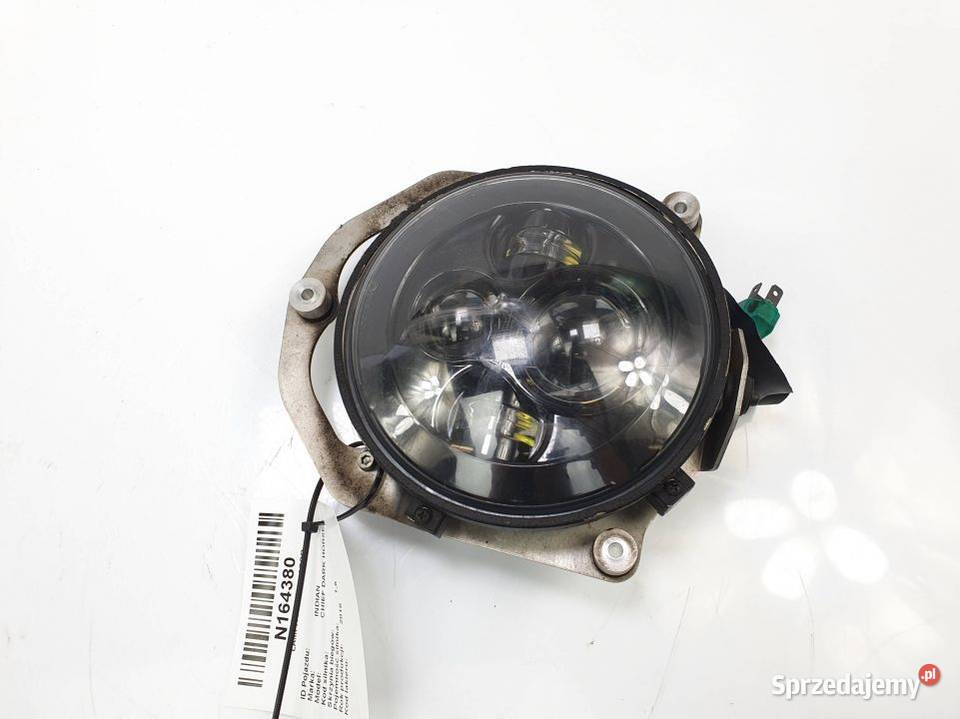 LAMPA PRZÓD MOTOR INDIAN CHIEF DARK HORSE LED osobowe Lipno