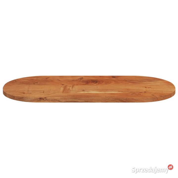 Blat do stołu 100x50x25 owalny lite drewno Warszawa