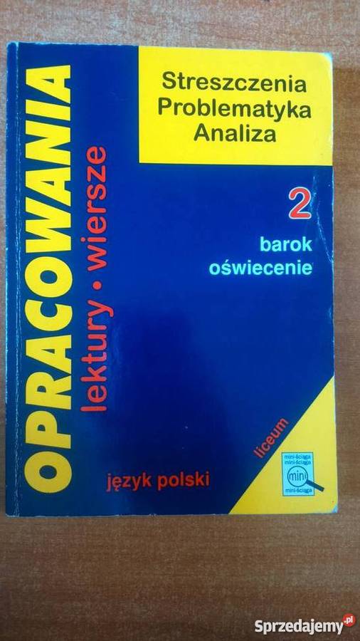 Zestaw Opracowania Lektury i wiersze Greg liceum Olsztyn