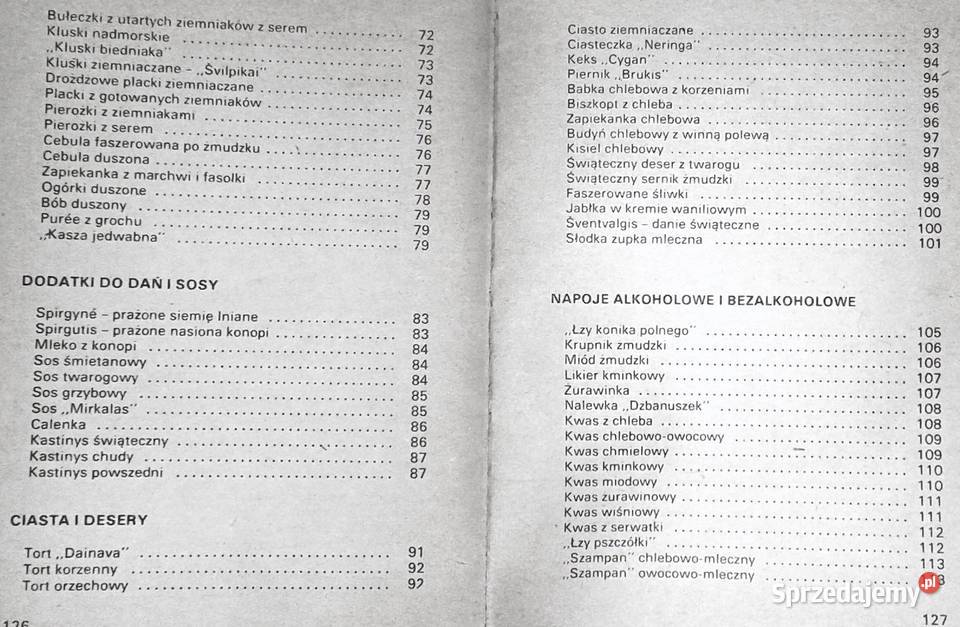 Kuchnia Litewska Nijole Druto Maciej Druto Rok wydania 1987 Chełm