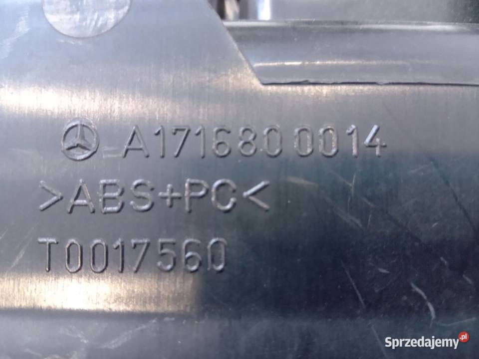 SCHOWEK TUNELU MERCEDES SLK W171 R171 wielkopolskie Nowy Tomyśl