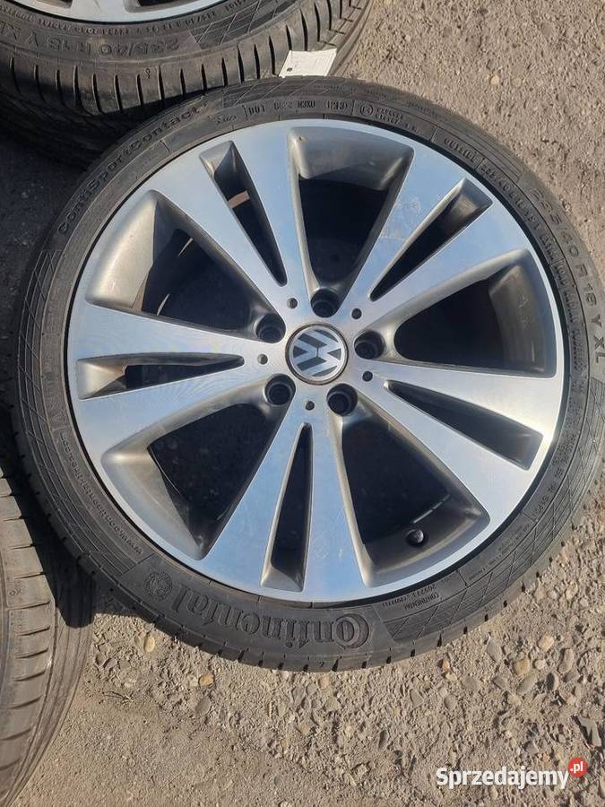Alufelgi 18 Oryginał VW Chicago 5x112 VW SEAT Samochodowe śląskie Gliwice