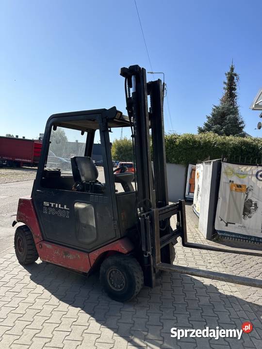 Wózek widłowy Still R7020 diesel uszkodzony do diesel Łomianki