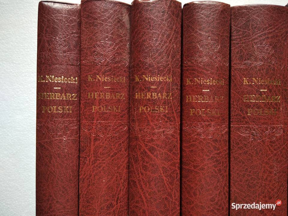 HERBARZ POLSKI Kasper Niesielski Zestaw Komplet encyklopedie, słowniki, leksykony Gdańsk