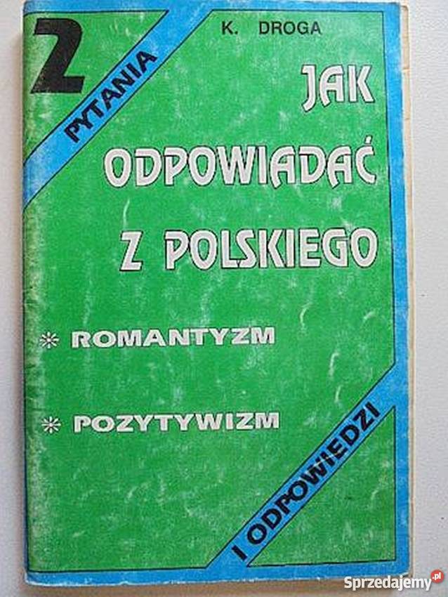 ODPOWIADAĆ Z POLSKIEGO 2 KDROGA język polski Grudziądz