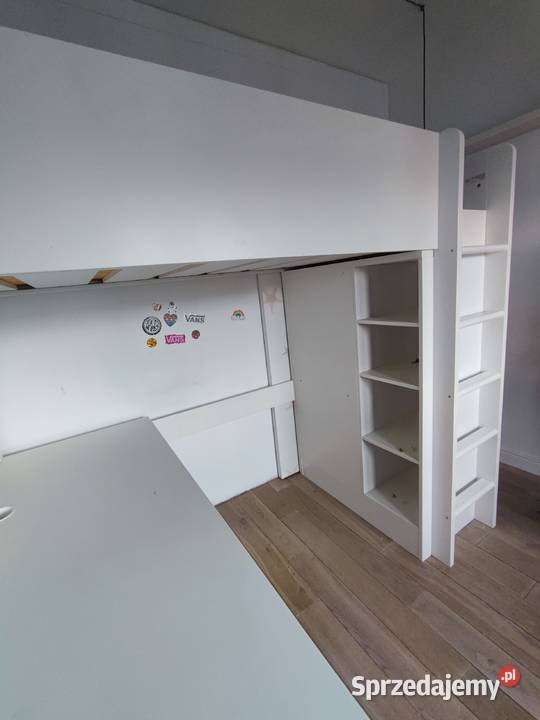 Zestaw IKEA Smastad łozko biurko szafka pułki