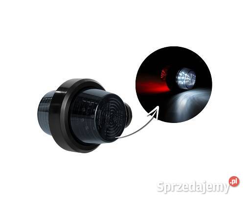 LD 2588GRAPHITE lampa obrysowa białoczerwona na