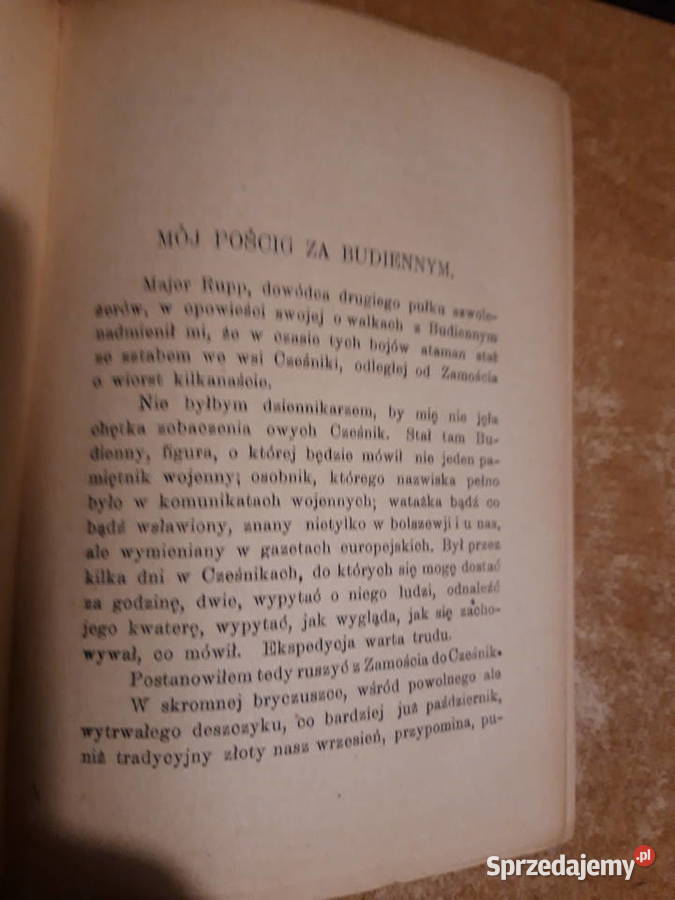 Cud Wisły AGrzymała Sioedlecki 1921 wielkopolskie Iwno
