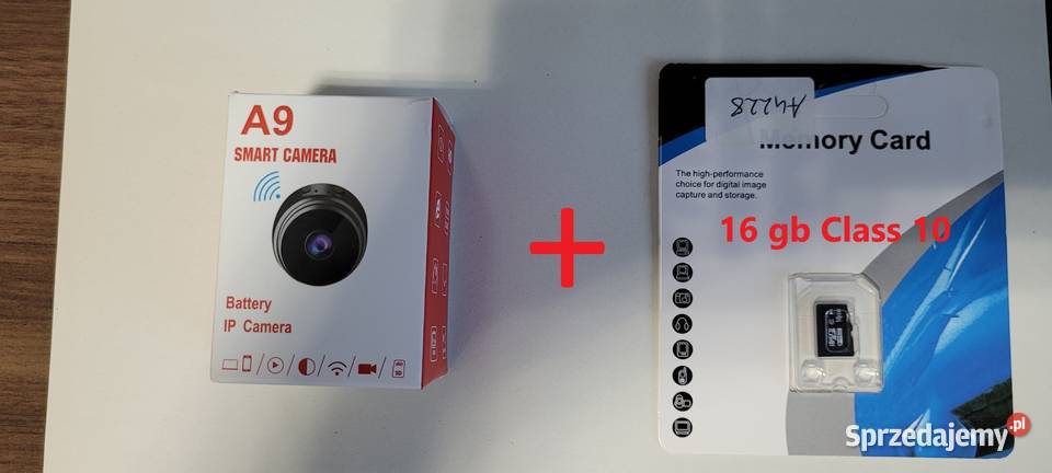 Mini Kamera Szpiegowska FullHD WIFI IP A9 1080P