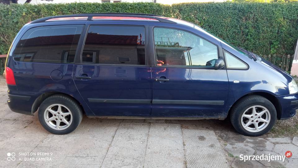 Sprzedam VW Sharan 20 benzynagaz 2000r hak Bartoszyce
