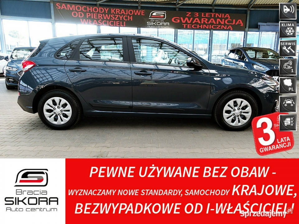Hyundai i30 15 16V LedTempomat GWARANCJA 1WŁ manualna śląskie Mysłowice