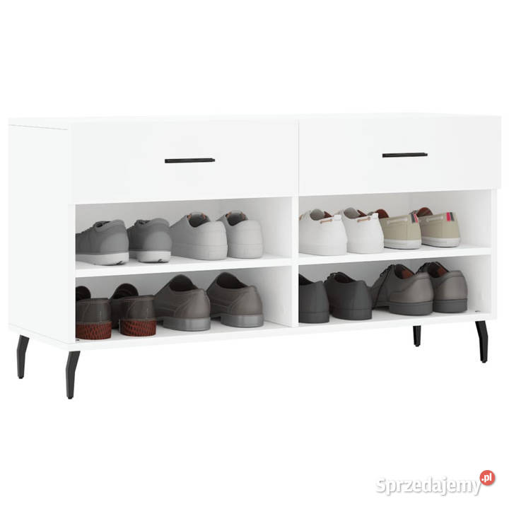 Ławka z miejscem na buty biała 102x35x55 Warszawa sprzedam
