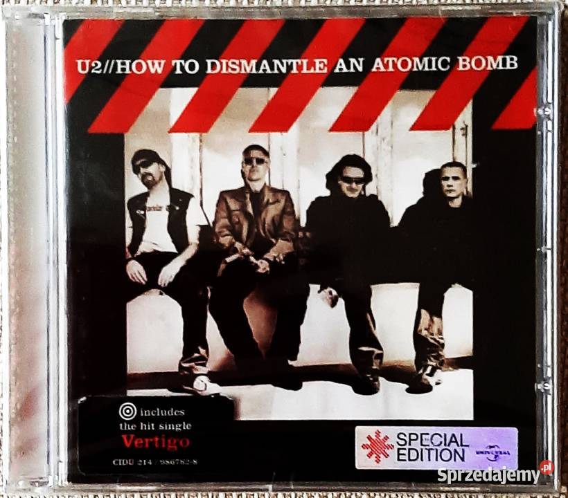 Album CD Kultowego Zespołu U2 Album ACHTUNG rock