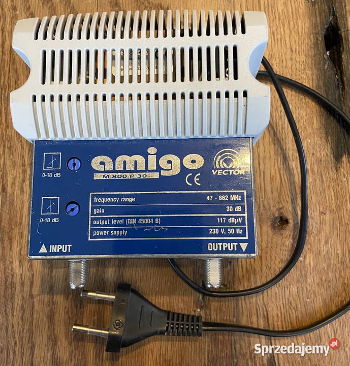 Wzmacniacz antenowy Amigo M 800 P 30 zachodniopomorskie Niechorze