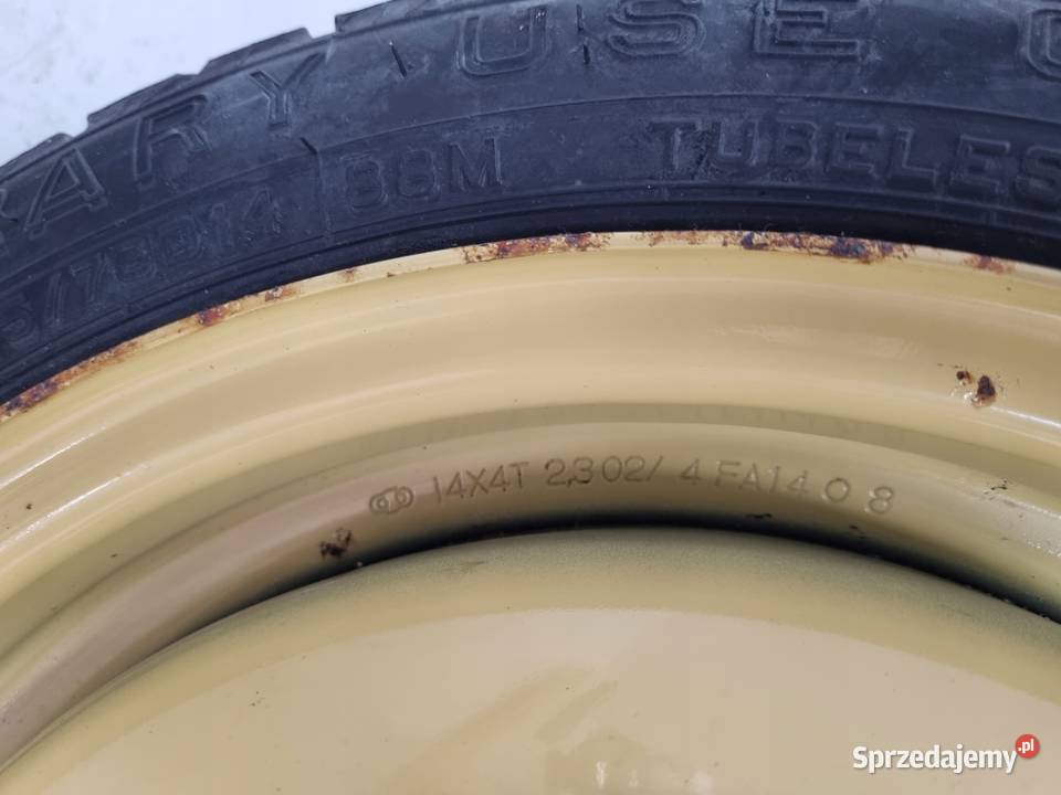 KOŁO DOJAZDOWE Mazda 2 II Demio Dojazdówka 11570